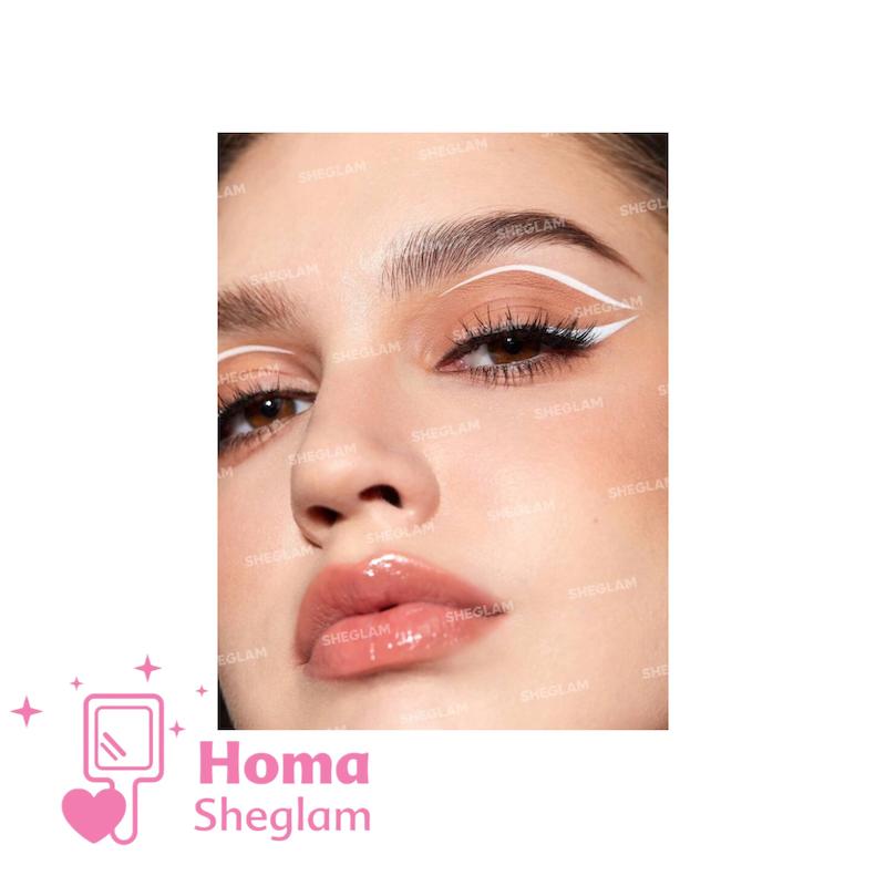 خط چشم استامپ دار سفید شیگلم مدل wing it 