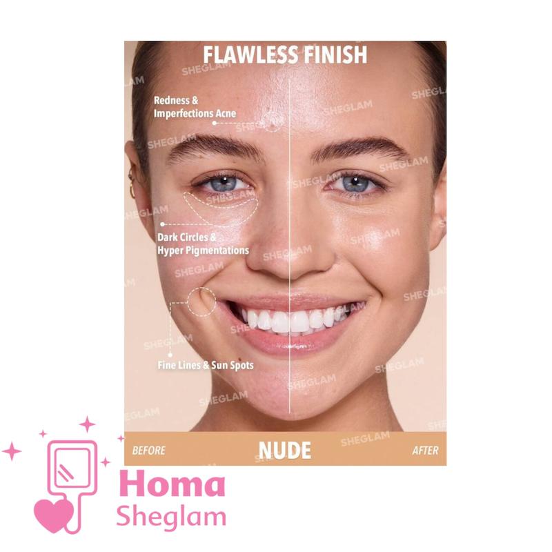 کرم پودر استیکی شیگلم رنگ nude 