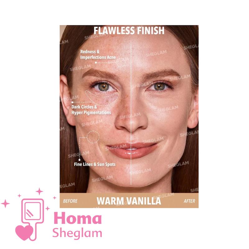 کرم پودر استیکی شیگلم رنگ Warm vanilla  