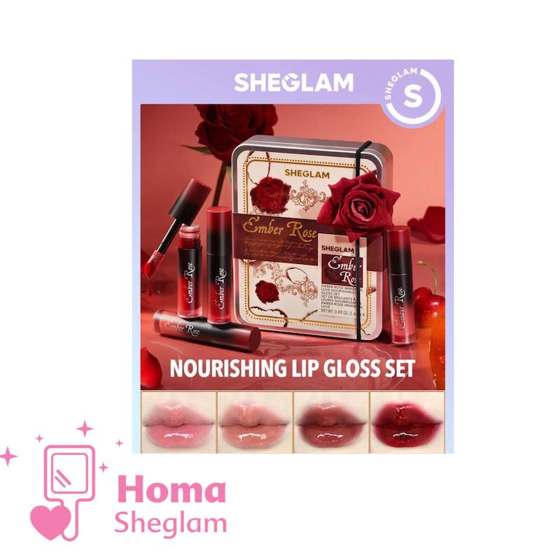 ست لیپ گلاس شیگلم کالکشن Ember Rose