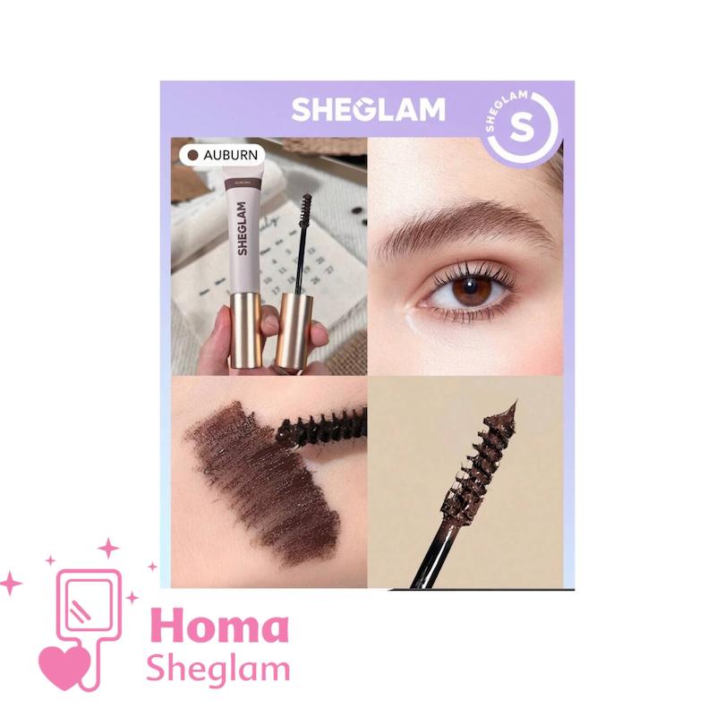 ژل ابروی رنگی ( ژل ابرو و تینت) شیگلم رنگ Auburn 