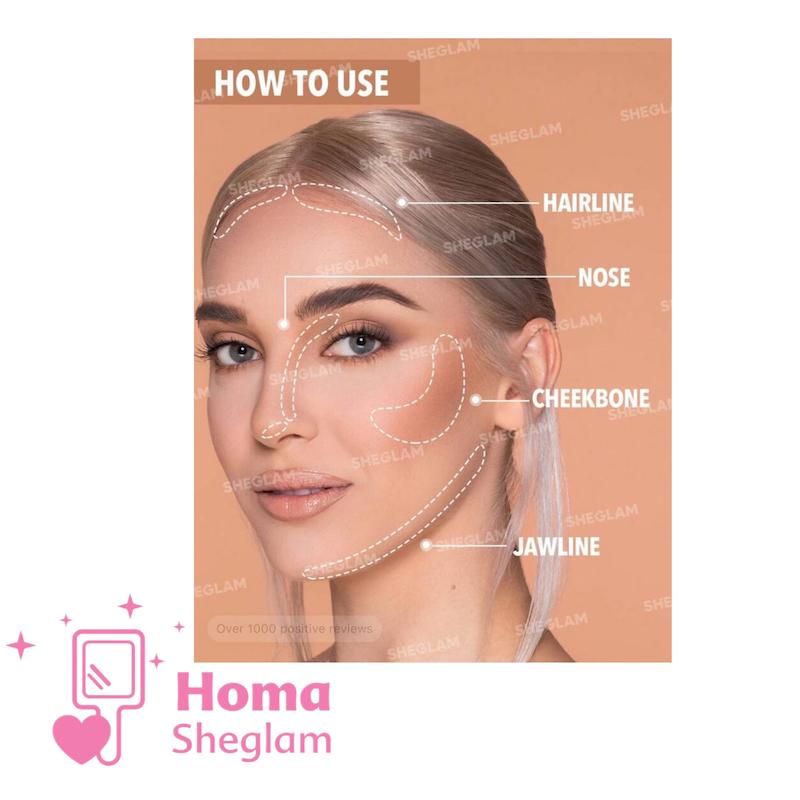 برنزر پودری شیگلم رنگ  day glam 