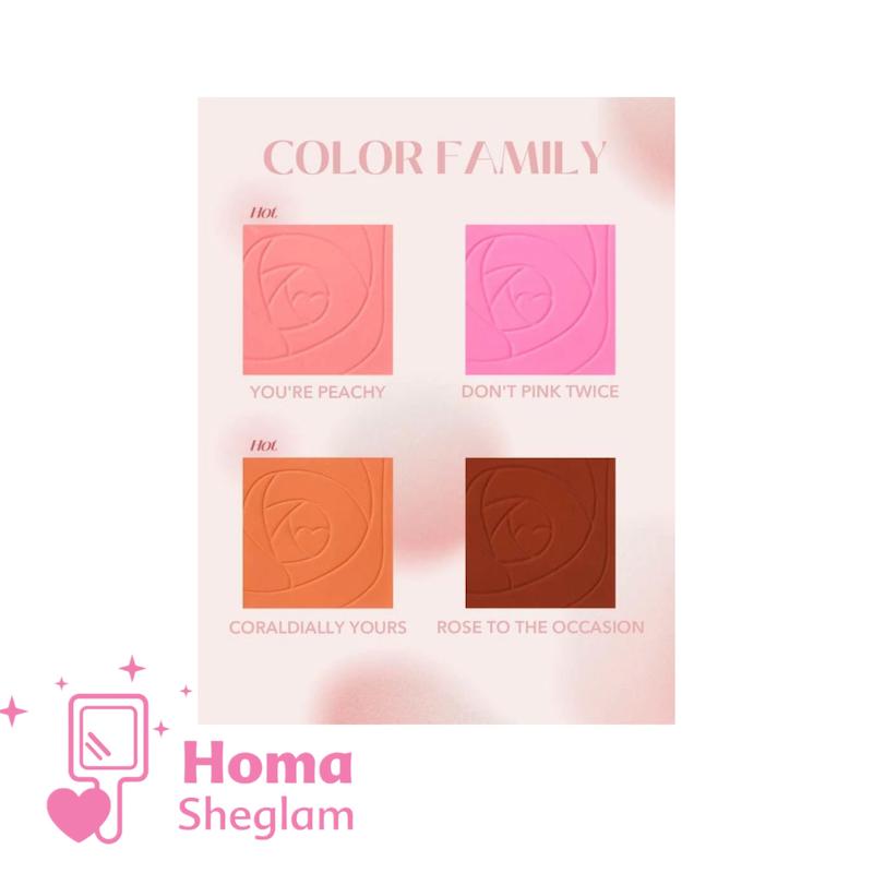 رژگونه پودری و مات کالکشن لاو دایو رنگ Dont Pink Twice 