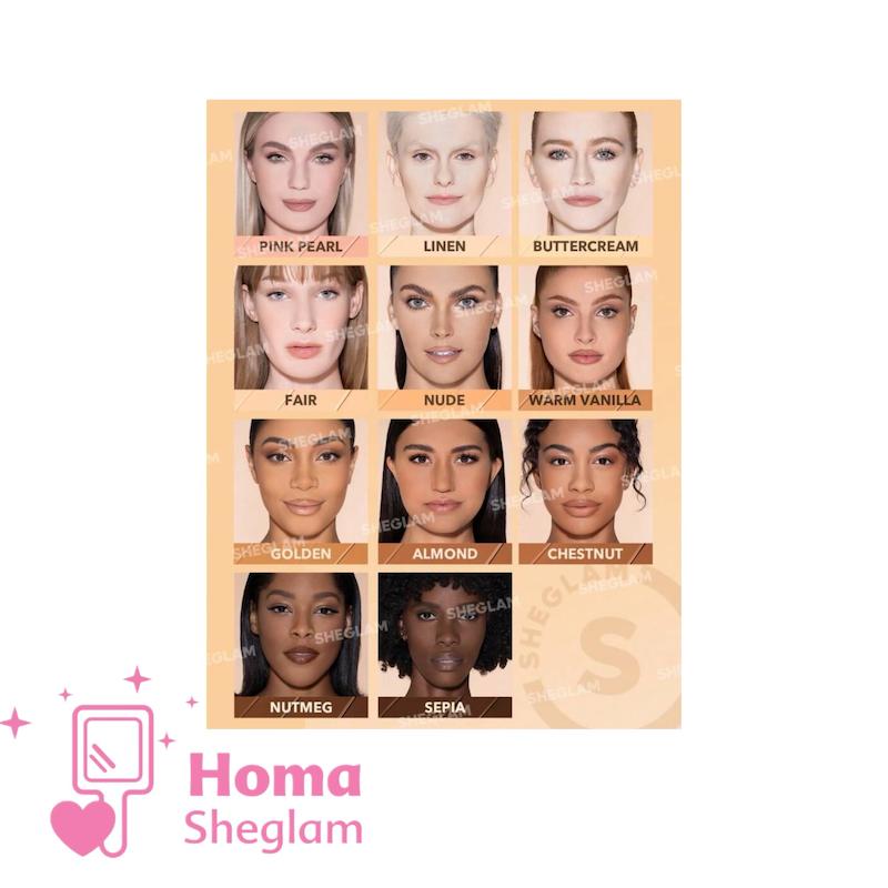 کانسیلر کرمی کاسه‌ای شیگلم رنگ Pink Pearl 
