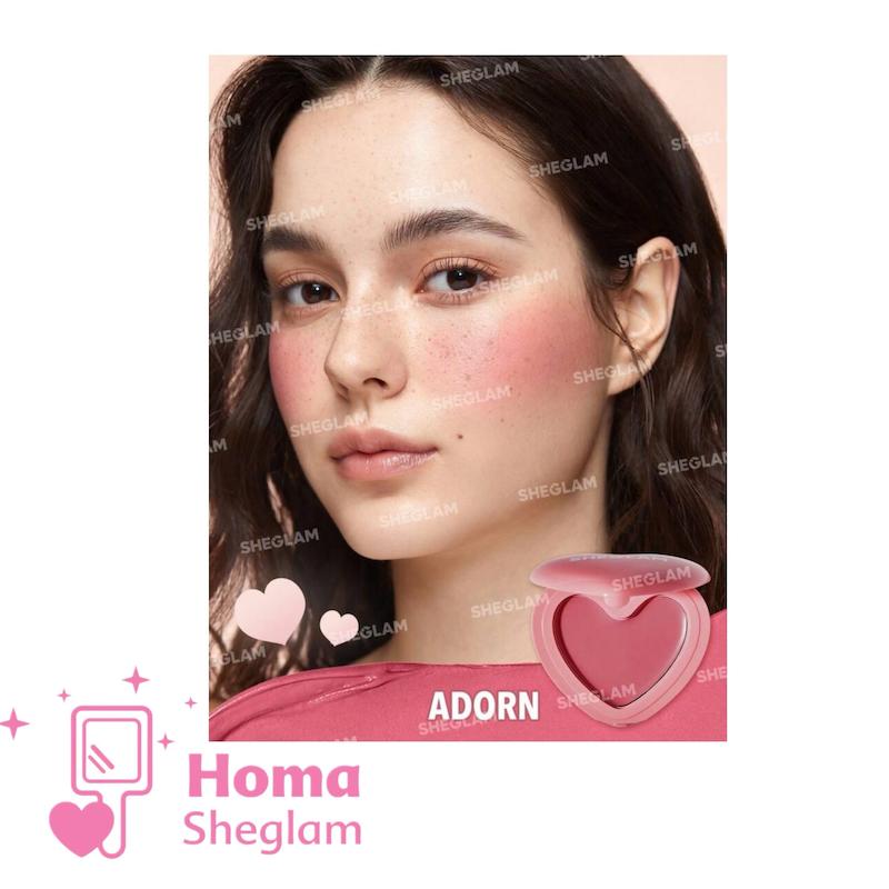 رژگونه کرمی قلبی شیگلم رنگ  Adorn 
