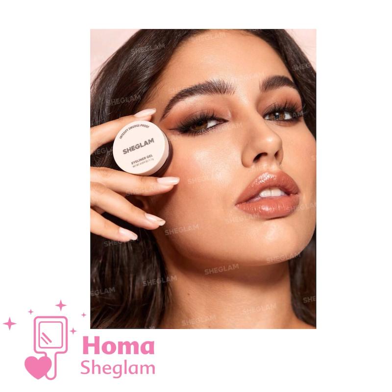 خط چشم ژله‌ای کاسه‌ای شیگلم رنگ قهوه‌ای 