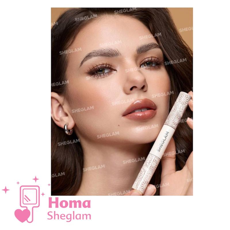 ریمل قهوه‌ای حجم دهنده و بلند کننده دو سر ضد آب شیگلم
