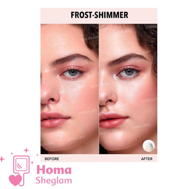 مداد چشم چندکاره شیگلم. Sheglam مدل Big N’ Bright  رنگ Frost