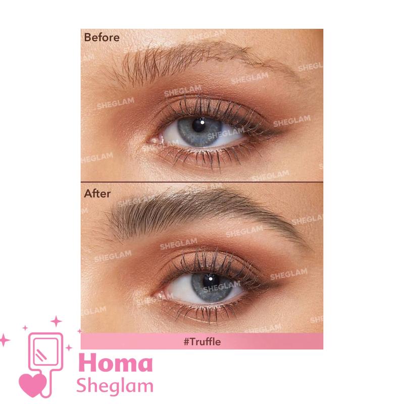هاشور ابرو شیگلم Brow Fection رنگ Truffle 