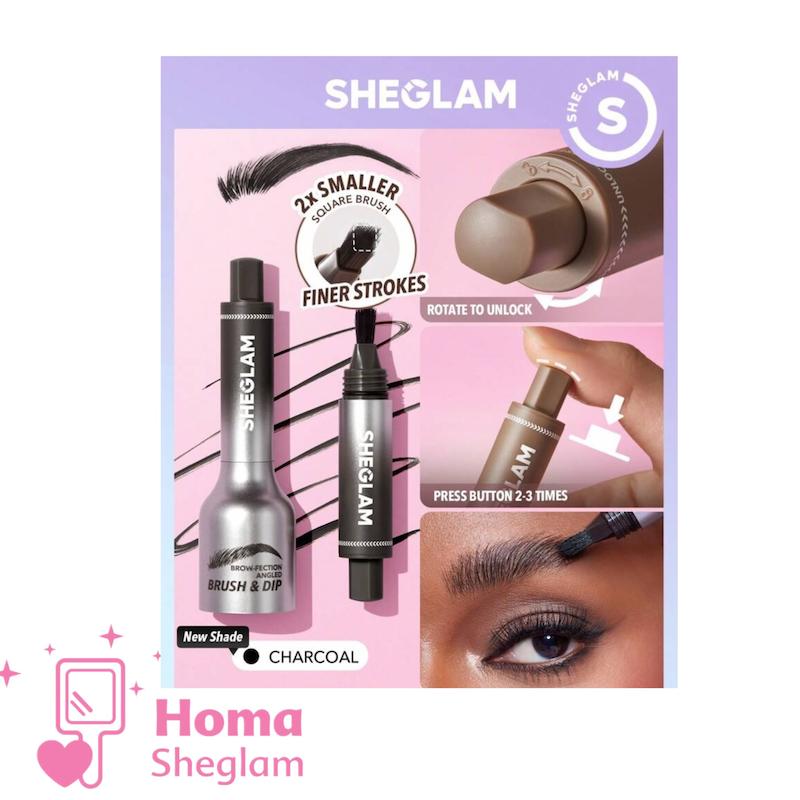 هاشور ابرو شیگلم Brow Fection رنگ Charcoal 