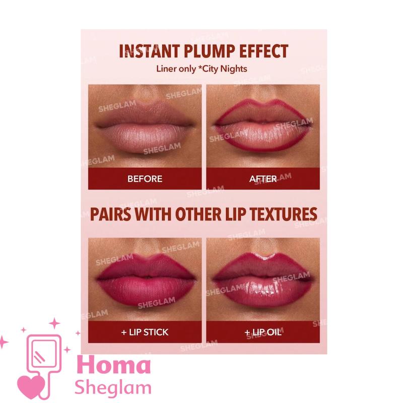 خط لب شیگلم مدل Fact lip liner رنگ Mojave