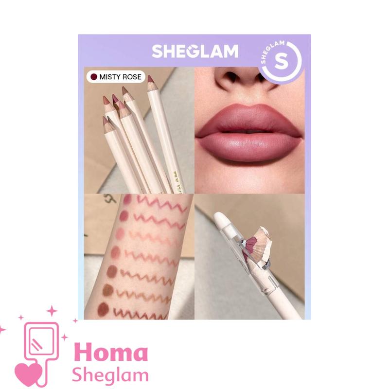 خط لب شیگلم مدل Fact lip liner رنگ Misty Rose 