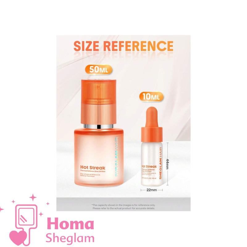 روغن مو ضد حرارت و محافظت کننده شیگلم Hot Streak Thermal Defense Glow Oil Elixir
