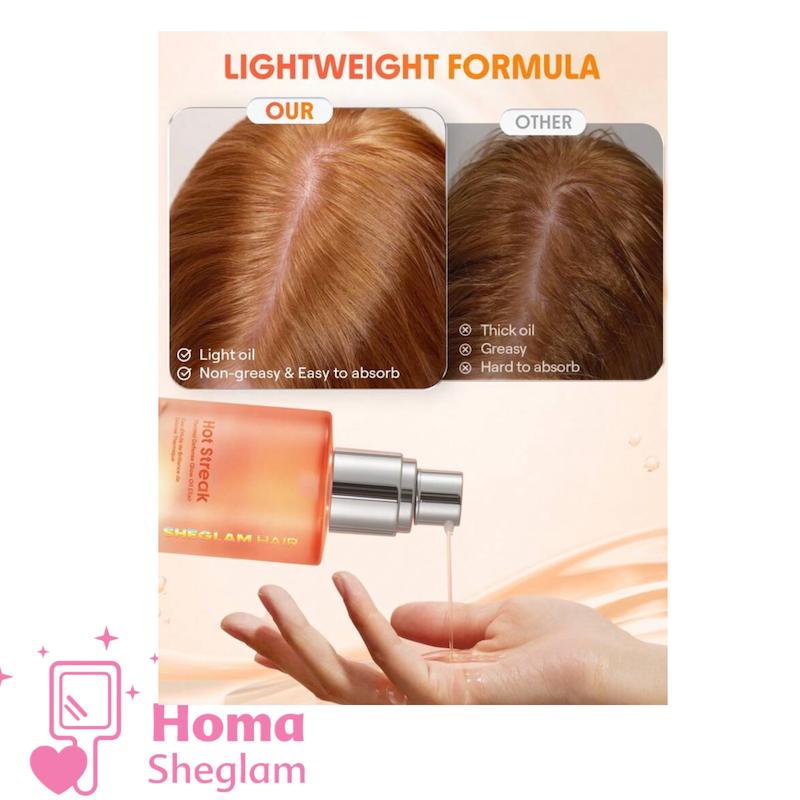 روغن مو ضد حرارت و محافظت کننده شیگلم Hot Streak Thermal Defense Glow Oil Elixir