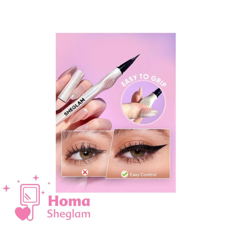 خط چشم مایع شیگلم – SHEGLAM Glide Control Liquid Eyeliner