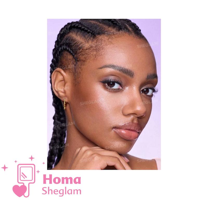 هاشور ابرو و لمینت دو سر ابرو شیگلم رنگ Ebony 