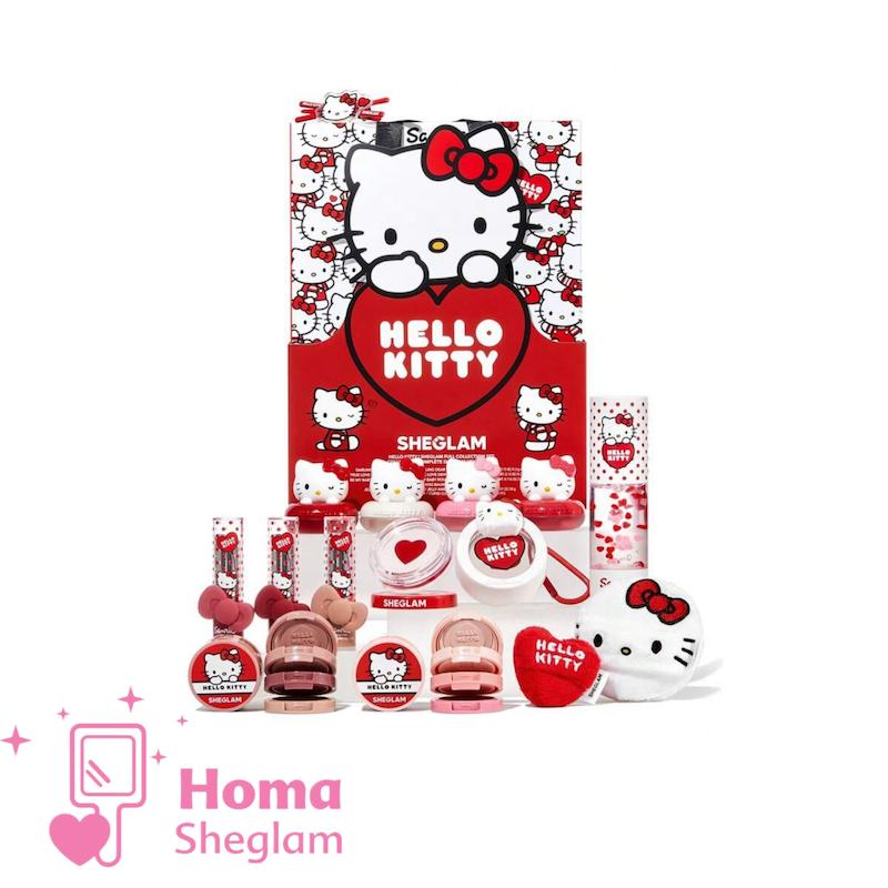 ست کالکشن کلکسیونی شیگلم مدل هلو کیتی سری جدید Sheglam Hello Kitty Full Collection