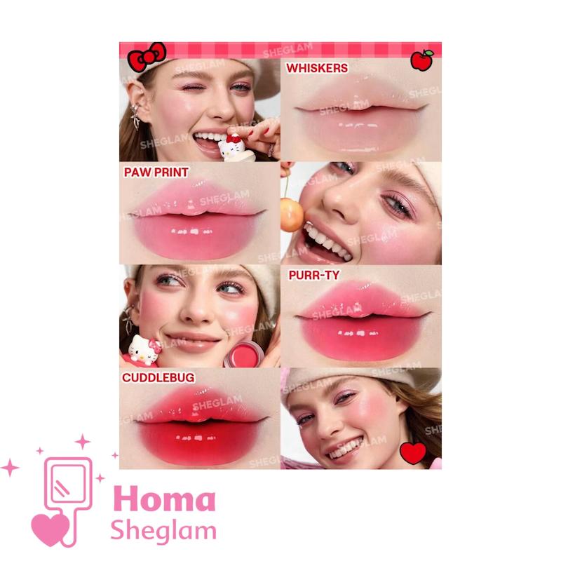 ست کالکشن کلکسیونی شیگلم مدل هلو کیتی سری جدید Sheglam Hello Kitty Full Collection