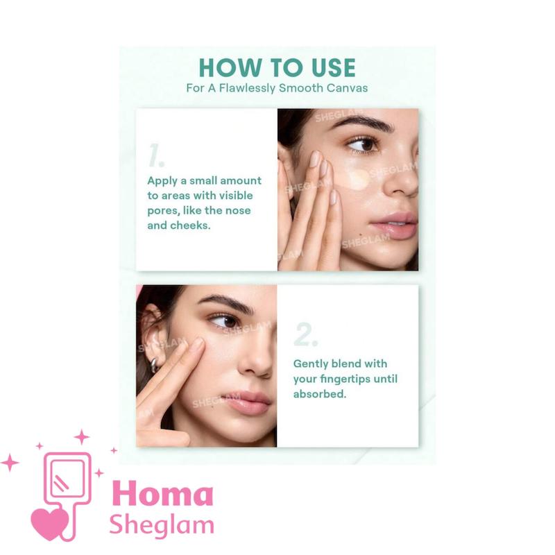 پرایمر مات کننده و محو کننده منافذ شیگلم No More pore 