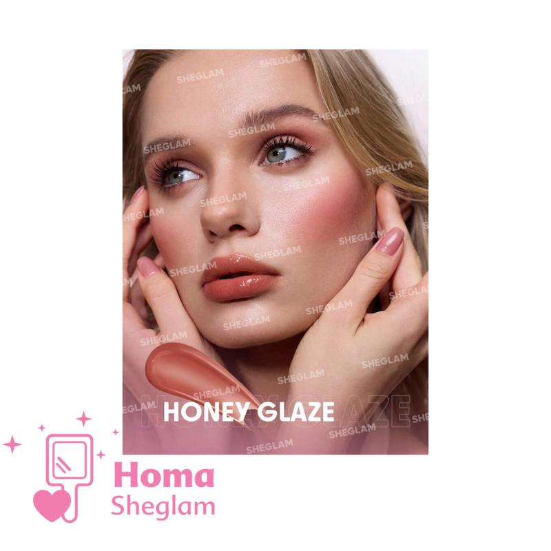 لیپ پلامپر حجم دهنده لب سر فلزی شیگلم مدل bold booster رنگ Honey Glaze 