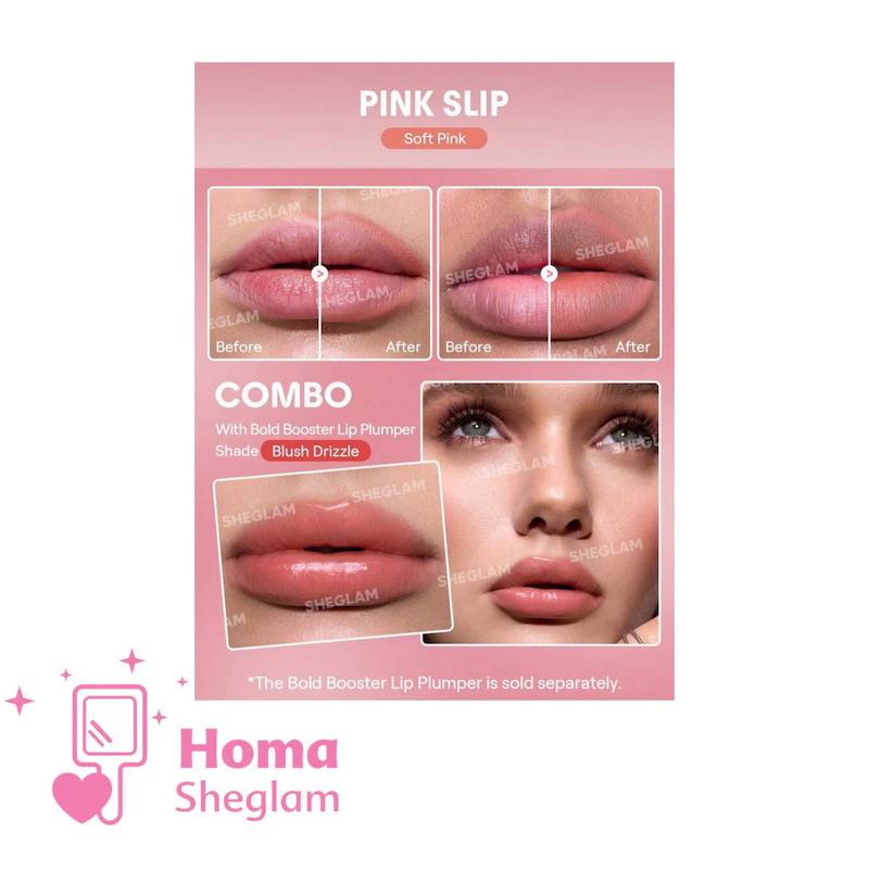 خط لب حجم دهنده شیگلم رنگ Pink Slip 