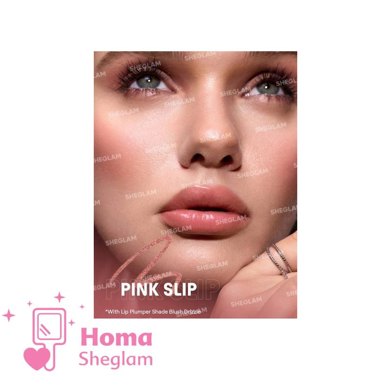 خط لب حجم دهنده شیگلم رنگ Pink Slip 