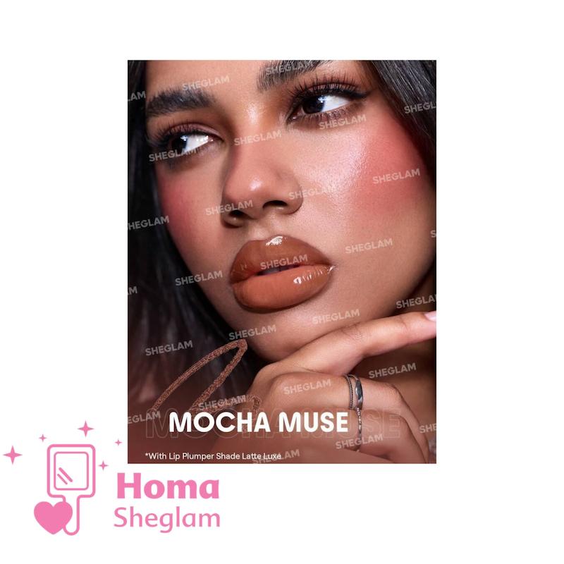 خط لب حجم دهنده شیگلم رنگ Mocha Muse 