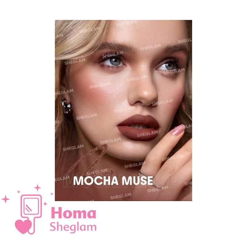 خط لب حجم دهنده شیگلم رنگ Mocha Muse 