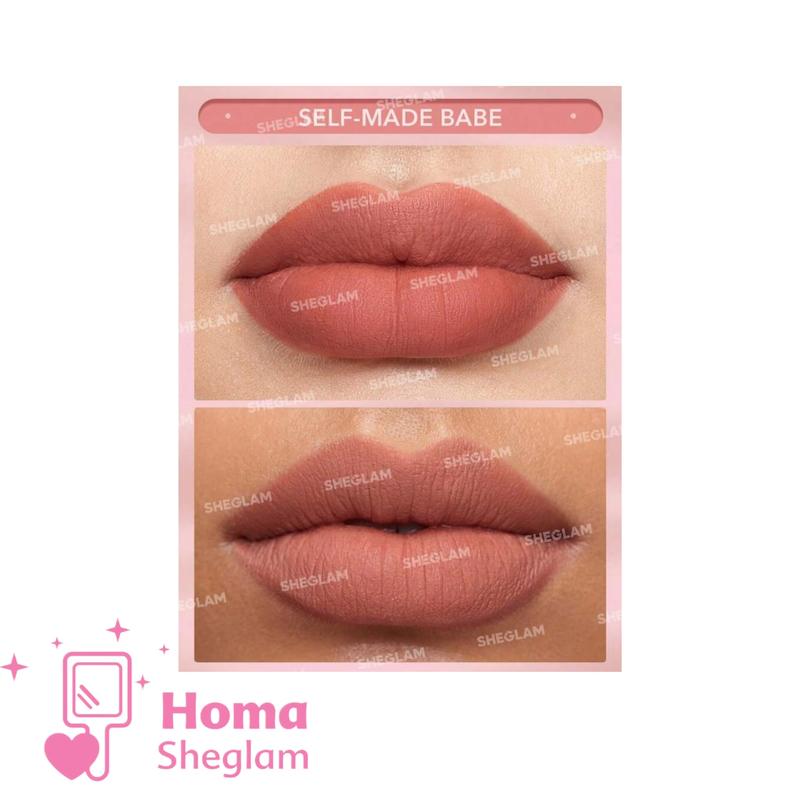 رژلب مات و مخملی شیگلم Matte Allure رنگ Self made Babe