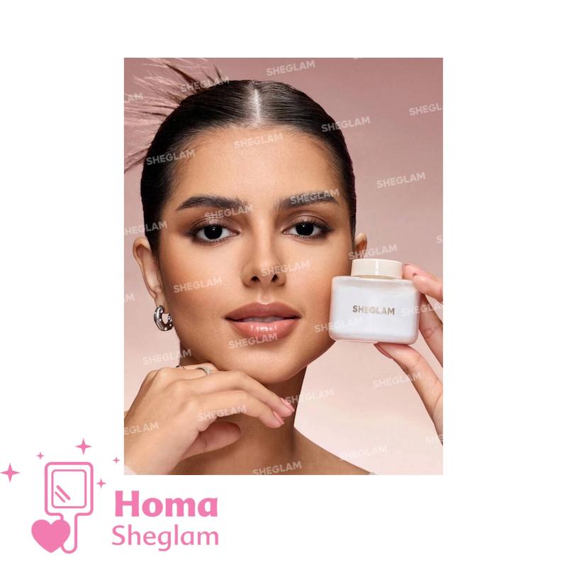  پودر فیکس شل بلوری شیگلم رنگtranslucent