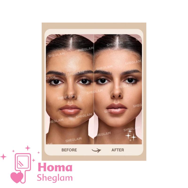  پودر فیکس شل بلوری شیگلم رنگtranslucent