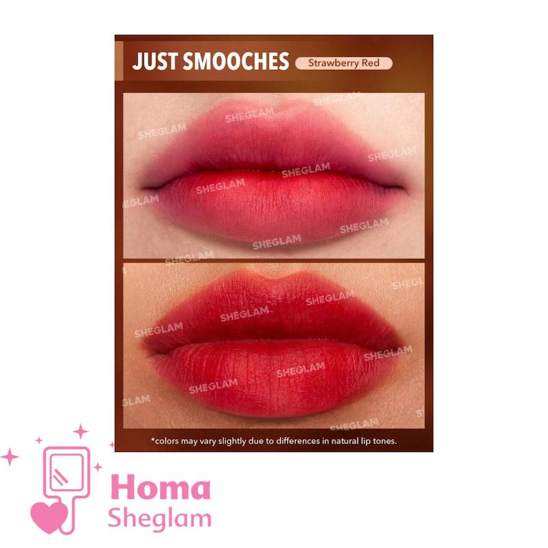 رژلب مایع مات ضدآب مدل محو تار شیگلم Soft Haze lip Blur رنگ  Just Smooches