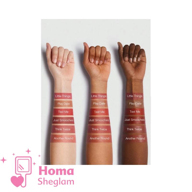 رژلب مایع مات ضدآب مدل محو تار شیگلم Soft Haze lip Blur رنگ Text Me 