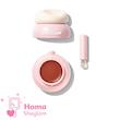 لیپ گلاس و مربای لب جیبی آبرسان شیگلم رنگ Apricot pop مدل Jelly Pocket Lip Jam