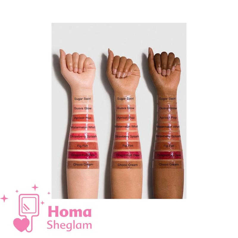 لیپ گلاس و مربای لب جیبی آبرسان شیگلم رنگ Guava Glow مدل Jelly Pocket Lip Jam