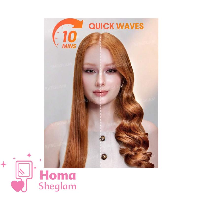 دستگاه کرلی شیگلم اتوماتیک مو سایز کوچک 25mm