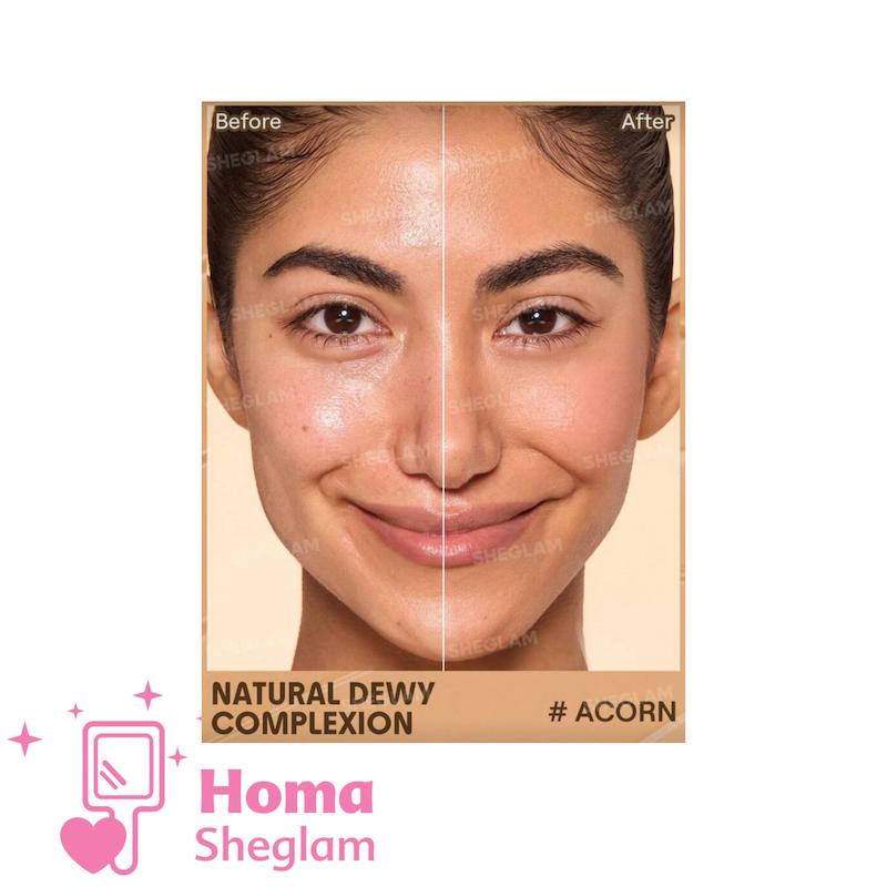 تینت پوست کرم پودری شیگلم  رنگ Acron  مدل Dew Done 