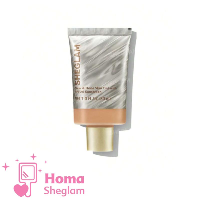تینت پوست کرم پودری شیگلم  رنگ Warm Vanila  مدل Dew Done 