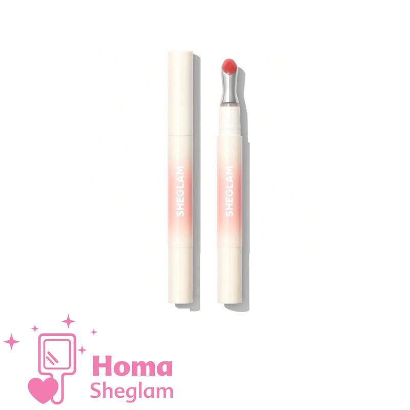 لیپ پلامپر حجم دهنده لب سر فلزی شیگلم رنگ  Blush Drizzle مدل booster Luxe 