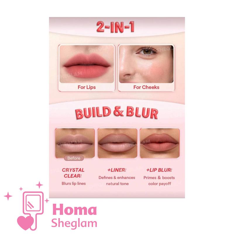 رژلب کاسه ای جیبی شیگلم مدل Bounce Putty رنگ Cherry Cheer