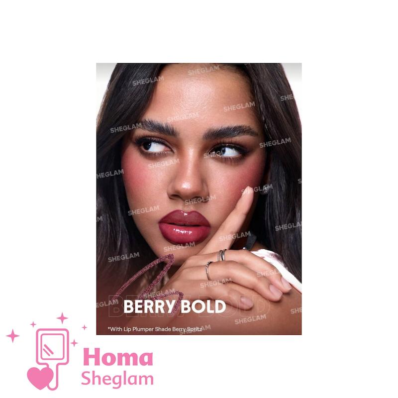 خط لب حجم دهنده شیگلم رنگ Berry bold