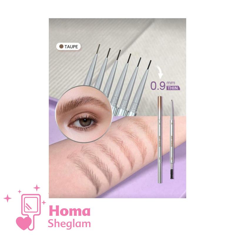 مداد ابرو میکرو ( فوق باریک) شیگلم رنگ Taupe  