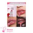 لیپ گلاس شیشه‌ ای ۱۲ ساعته شیگلم رنگ Strawberry milk