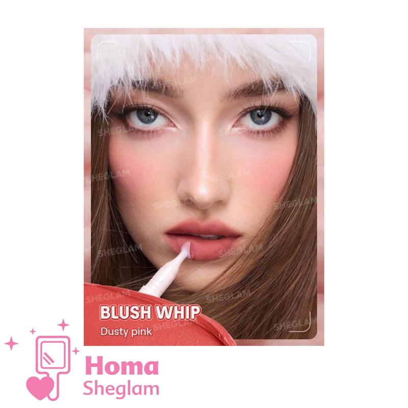 رژ لب مخملی مارشمالو شیگلم رنگ Blush whip