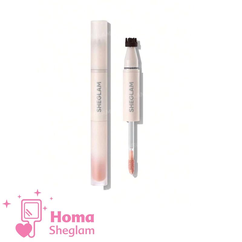 رژگونه مایع و قلم کک‌ومک شیگلم رنگ Hush Hush  مدل  SHEGLAM Sunspell Freckle & Flush Pen