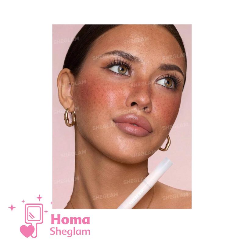رژگونه مایع و قلم کک‌ومک شیگلم رنگ Riskey business  مدل  SHEGLAM Sunspell Freckle & Flush Pen