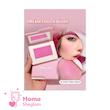 رژگونه مخملی پودری شیگلم رنگ Don’t Pink Twice مدل Dream Touch Blush | ماندگاری بالا