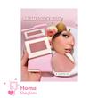 رژگونه مخملی پودری شیگلم رنگ Whipped fig مدل Dream Touch Blush | ماندگاری بالا