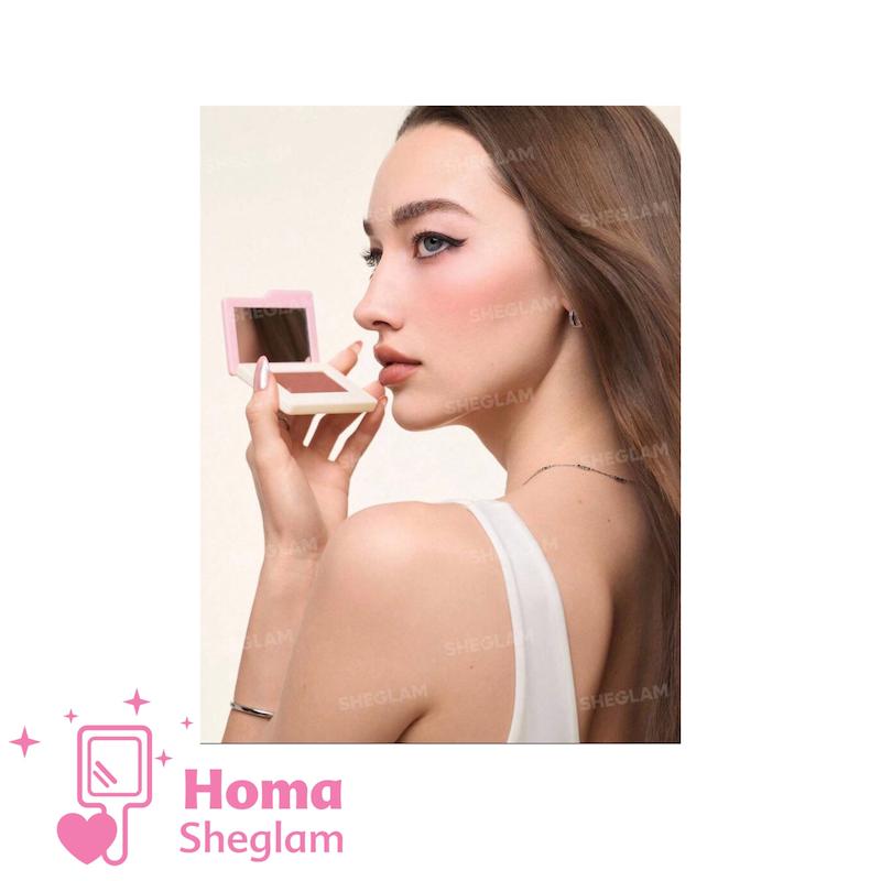 رژگونه مخملی پودری شیگلم رنگ Hush Hush مدل Dream Touch Blush | ماندگاری بالا
