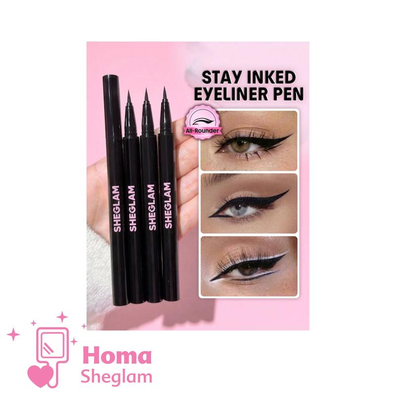 خط چشم ماژیکی مشکی شیگلم مدل Stay Inked Eyeliner Pen
